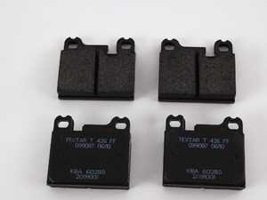 ES#1942937 - 91135295004 - Rear Brake Pad Set - OE compound brakes - Textar - Porsche