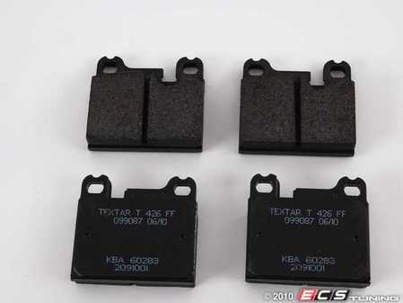 ES#1942937 - 91135295004 - Rear Brake Pad Set - OE compound brakes - Textar - Porsche