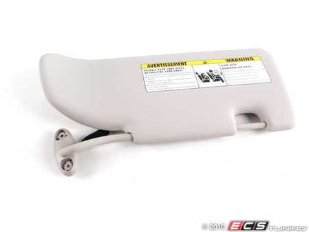 ES#1877259 - 51166959913 - Sun Visor / Mirror Illumination Left - Horizon Grey - Replace your broken or missing visor. - Genuine MINI - MINI