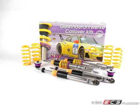 ES#2092339 - 35210051 - KW V3 Series Coilover Kit - The ultimate in coilover technology featuring double adjustable dampening - KW Suspension - Audi