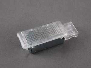 ES#416288 - 7L0947415 - Light Housing With Bulb - Priced Each - Fitted in the glove box compartment and footwell locations - Genuine Volkswagen Audi - Audi Volkswagen