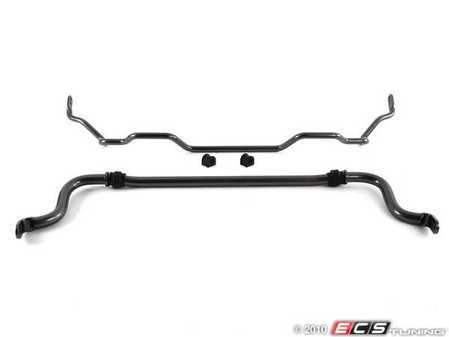 ES#7416 - 70797-71797 - Performance Front & Rear Sway Bar Kit - With Hardware - Includes front adjustable (32mm) and rear (22mm) adjustable sway bars with required bushings and hardware - H&R - Audi