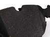 ES#205312 - D1409m - Front Metal Master Brake Pad Set - (NO LONGER AVAILABLE) - Semi-metallic compound provides great fade resistance. - PBR - 