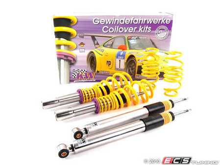 ES#2092354 - 35210075 - KW V3 Series Coilover Kit - The ultimate in coilover technology featuring double adjustable dampening - KW Suspension - Audi