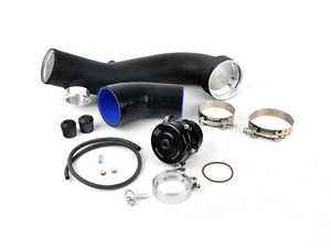 ES#3603605 - BMS-N54-CP-WBOV - BMS Aluminum Performance Chargepipe - Tial BOV Flange & Tial Black BOV - Replace your flimsy, restrictive plastic chargepipe with this high flow charge pipe for a cost efficient upgrade! This pipe features an upgraded Tial BOV flange and includes a Black Tial BOV! - Burger Motorsports - BMW