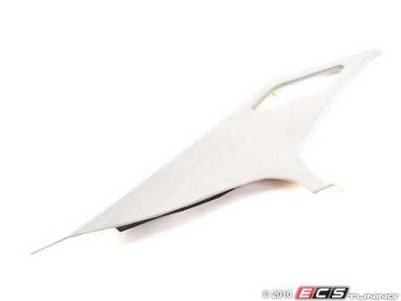 ES#113877 - 51438207835 - "C" Pillar Trim - Left - (NO LONGER AVAILABLE) - Hellgrau/Light Gray, located next to the rear windshield - Genuine BMW - 