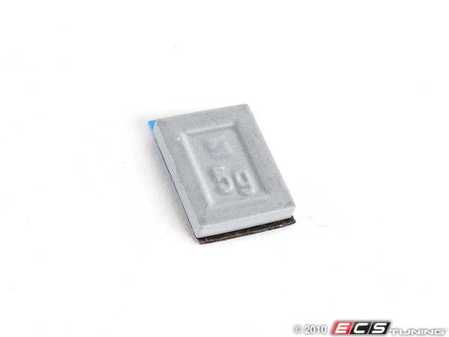 ES#64869 - 36116766326 - 5G Wheel Balance Weight - Zinc w/ Adhesive Backing - Priced Each - Genuine BMW - BMW MINI