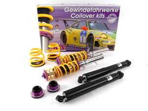 ES#2092088 - 10280081 - KW V1 Series Coilover Kit - Fixed Dampening - Height adjustable from 0.9" to 2.0" front & rear - KW Suspension - Audi Volkswagen