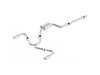 ES#3619133 - 140751 - 3" Stainless Steel Cat-Back System - Featuring 4" single round rolled angle-cut tips - Borla - Volkswagen