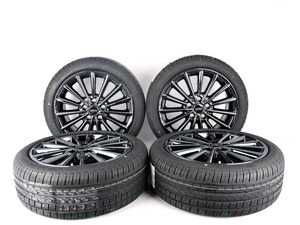 ES#2745246 - 36112349980 - 505 MINI Multi spoke Wheels 17" (5x112) Liquid black - Set Of Four With Tires - (NO LONGER AVAILABLE) - Multi spoke wheels featured with Cinturato P7 RF tires - Genuine MINI - MINI