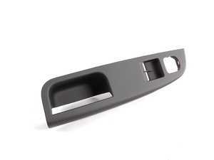 ES#319911 - 1K3868049C75R - Left Window Switch Cover - Anthracite - Replace that damaged trim piece today and restore the look of your vehicle - Genuine Volkswagen Audi - Volkswagen