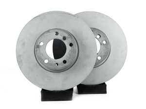 ES#3191486 - 34116757747KT - Front Brake Rotors - Pair (324x30) - Restore the stopping power of your vehicle with new rotors - Zimmermann - BMW