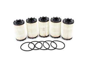 ES#3426754 - 06m198405fKT - Oil Filter Kit - Pack Of 5 - Stock up for future maintenance and save! - Genuine Volkswagen Audi - Audi