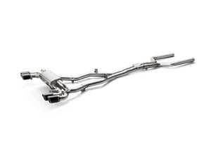 ES#3619758 - s-bm/t/2hKT - Akrapovic Evolution Line Titanium Cat Back Exhaust System - Carbon Fiber Tips - Light-weight titanium exhaust with a wonderful growl! - Akrapovic - BMW