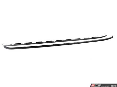 ES#3618568 - 51337300001KT - Roof Molding / Rain Gutter - Set - Mounts to the side roof line as trim: complete side sets - Genuine MINI - MINI