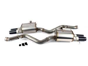 ES#3432465 - D660-0027 - Freeflow Exhaust with Black Ceramic Tips - Civilized performance for the discerning enthusiast - +6HP/+5TQ - Dinan - BMW