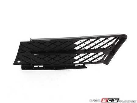 ES#74604 - 51117134081 - Bumper Grille - Left - Located in the lower opening of the bumper - Genuine BMW - BMW