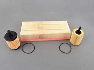 ES#11207 - MK5FILTERPACK3lV - ECS Maintenance Kit - 3 Piece - Includes German Air, Fuel & Oil filters. - Assembled By ECS - Volkswagen