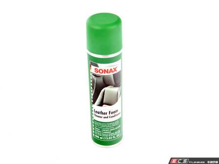 ES#3560767 - 289300KT - SONAX Leather Foam - 400mL - Gentle on leather but tough on stains - SONAX - Audi BMW Volkswagen Mercedes Benz MINI Porsche