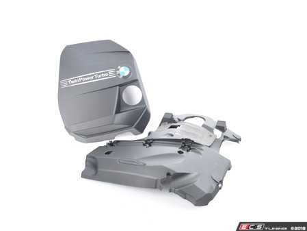 ES#2682196 - 11127589037KT - Engine Cover Kit - Keep your engine compartment looking brand new - Genuine BMW - BMW