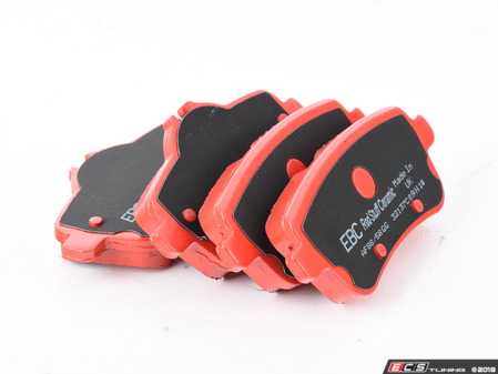 ES#3063662 - DP32137C - Rear EBC Redstuff Brake Pad Set - A high performance street pad, featuring Kevlar technology. - EBC - Mercedes Benz