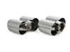 ES#3557968 - 9970800372 - Porsche 997 Quad Sport Exhaust Tips - Pair - Replaces stock tips on Porsche 997 and converts to sport package look. Polished T304 stainless steel with aircraft quality TIG welding. - Racing Dynamics - Porsche