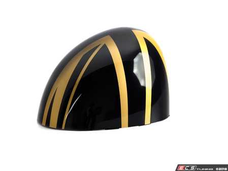 ES#3110953 - 51162409447 - Mirror Cap Gold Jack - Left - (NO LONGER AVAILABLE) - Upgrade or replace your MINI side mirror cap - Genuine MINI - 