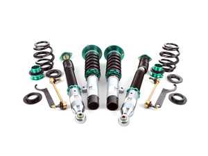 ES#3619733 - MRCDKE46EU - EZ Street Series Coilovers - Ride height adjustable coilover system with 15-way damping adjustments and conservative spring rates perfect for slamming your car on a budget. - Megan Racing - BMW