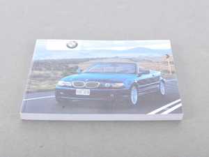 ES#13018 - 01410157599 - E46 Owner's Handbook E46/C - Genuine BMW - BMW