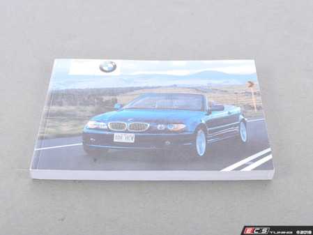 ES#13018 - 01410157599 - E46 Owner's Handbook E46/C - Genuine BMW - BMW