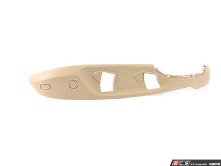 ES#139247 - 52107157395 - Seat Trim - Outer Left - Beige - Located on the side of the Driver's side seat - Genuine BMW - BMW
