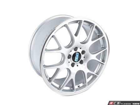 ES#3137661 - CH122SPOKT - 19" BBS CH-R Wheels - Set Of Four  - 19x8.5 ET40 5x112 57.1CB - Brilliant Silver/Polished Stainless Steel - BBS - Audi Volkswagen