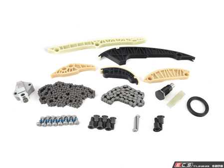 ES#3604193 - 06H109158HKT7 - Ultimate Timing Chain Kit - Includes all chains, tensioners, guide rails and securing hardware - Assembled By ECS - Audi