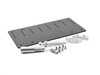 ES#2931571 - E10701130 - Billet Tow Hook Receiver License Plate Mount - US Style - Keep your front bumper free of holes and allow your front plate to be easily removed for shows or photo shoots - Rennline - Audi Volkswagen