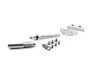 ES#2931571 - E10701130 - Billet Tow Hook Receiver License Plate Mount - US Style - Keep your front bumper free of holes and allow your front plate to be easily removed for shows or photo shoots - Rennline - Audi Volkswagen
