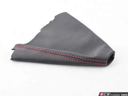 ES#3412400 - 5234-8K-502 - BFI Manual Leather Shift Boot - Red Stitching - Compliment your BFI shift knob with a custom shift boot made from the finest materials available - Black Forest Industries - Audi