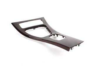 ES#1305209 - 51169170935 - Center Console Trim - Burr walnut  - Genuine BMW - BMW