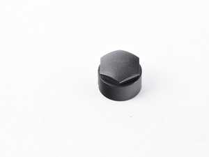 ES#3457711 - 4M0601173E - Wheel Bolt Cover - Satin Black - Priced Each - Covers the lug bolt head for a cleaner look. 17mm - Genuine Volkswagen Audi - Audi