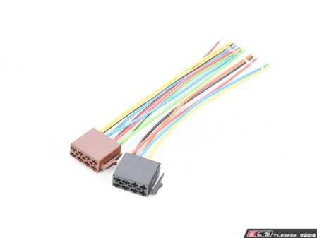 ES#3619860 - AC1111/330 - VDO Headunit Wiring Harness - Includes connector from headunit and pigtail - Continental - BMW MINI Porsche
