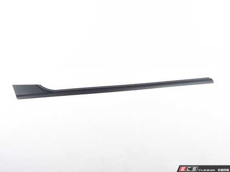 ES#124654 - 51478239959 - Door Sill Trim - Left - Black, covers the inner door sill - Genuine BMW - BMW