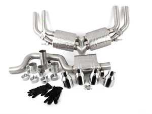 ES#3603445 - CBK0017 - APR MK7.5 Golf R Cat-Back Exhaust System - Valved - Hand-crafted T304 stainless-steel construction - APR - Volkswagen