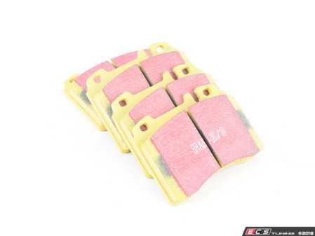 ES#521128 - DP4927R - Front Yellowstuff Performance Brake Pad Set - EBC's premium sport street pad that offers high friction levels and heat fade resistance - EBC - Mercedes Benz