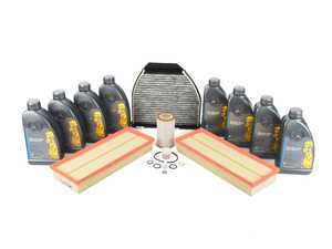 ES#2717993 - 2730940404KT2 - C300 4Matic 'B' Service Kit - Everything you need to perform a 'B' service - Assembled By ECS - Mercedes Benz