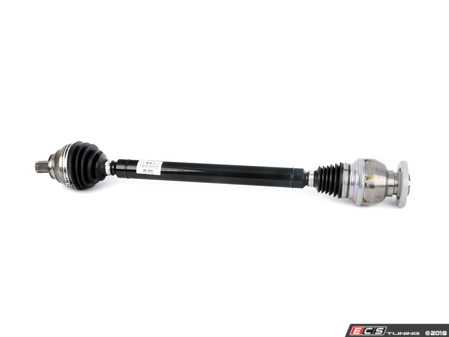 ES#402011 - 5N0407764C - Front Axle Assembly - Right  - Driveshaft with inner and outer CV joints - Genuine Volkswagen Audi - Volkswagen
