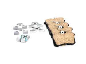 ES#3249490 - 6C0698451A - Rear Brake Pad Set - Replacement brake pads to restore your stopping power - Genuine Volkswagen Audi - Audi Volkswagen