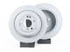 ES#2681406 - 1644231212KT7 - Rear Brake Rotors - Pair - Does not include new rotor securing screws - Zimmermann - Mercedes Benz