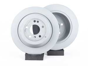 ES#2681406 - 1644231212KT7 - Rear Brake Rotors - Pair - Does not include new rotor securing screws - Zimmermann - Mercedes Benz