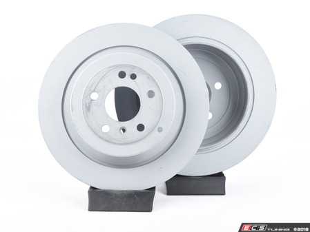 ES#2681406 - 1644231212KT7 - Rear Brake Rotors - Pair - Does not include new rotor securing screws - Zimmermann - Mercedes Benz