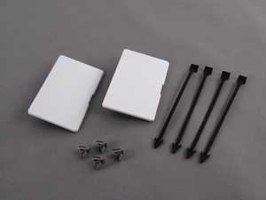 ES#2102420 - 51111961927928 - M3 Tow Hook Cover Kit - Complete kit to add covers for the tow hooks on your E30 M3 - Genuine BMW - BMW