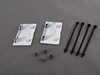 ES#2102420 - 51111961927928 - M3 Tow Hook Cover Kit - Complete kit to add covers for the tow hooks on your E30 M3 - Genuine BMW - BMW